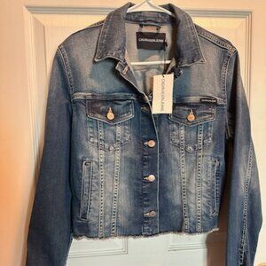 NWT - Calvin Klein Trucker Jean Jacket
